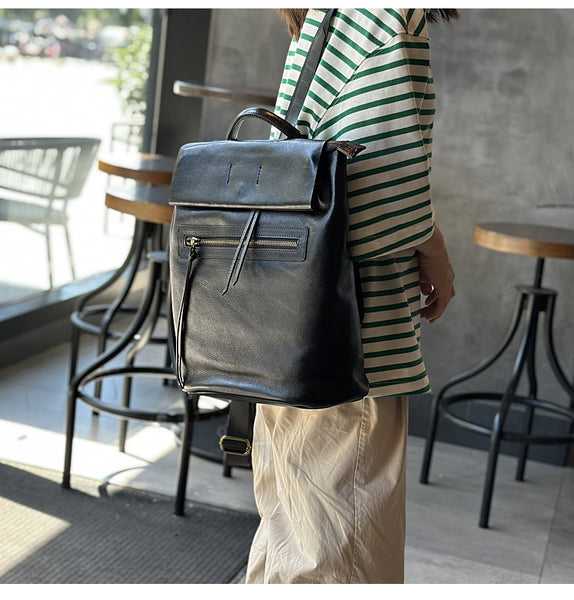best quality leather backpack Handmade Leather Backpack for Women, Ladies Genuine Leather Backpack, Best Leather Women's Backpack for School