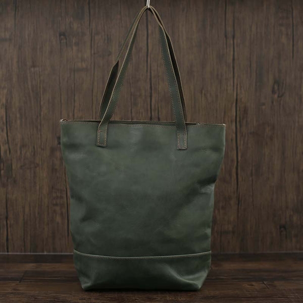 Flash Sale Full Grain Leather Tote Bag Large Leather Shoulder Bag