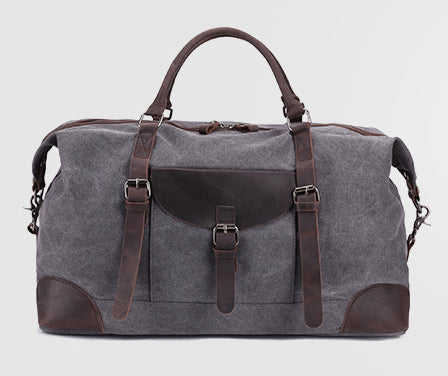 cute travel duffel bags Canvas Duffle Bag ,Travel Duffel Bags, Canvas Weekender Bag Gray