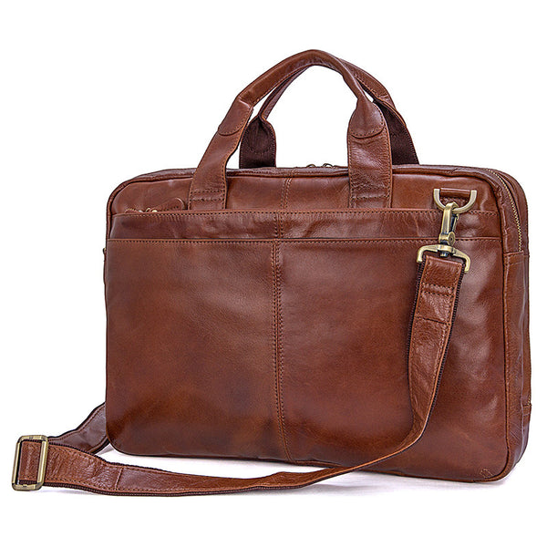 Best Laptop Messenger Bag Messenger Bag Amazon Men Leather Bags Side Bags For Mens 7092 - ROCKCOWLEATHERSTUDIO