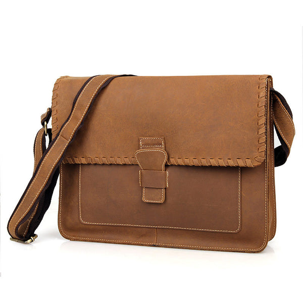 Vintage Leather Messenger Bag Messenger Bag Fossil For Men Best