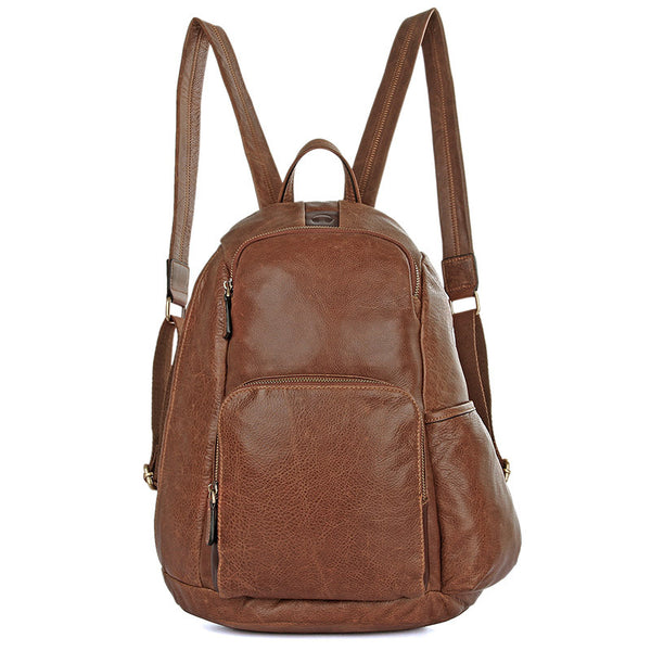 brown leather backpack target Full Grain Leather Backpacks, Mens Leather Backpack, Travel Backpack, – RockCow Leather Studio