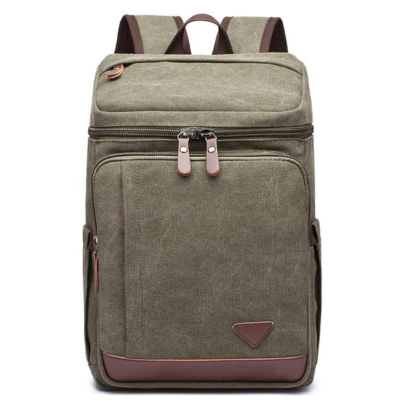 backpacks for men hiking and school Canvas Backpack Casual Canvas Travel Backpack Men's School Backpack Handmade Hiking Backpacks