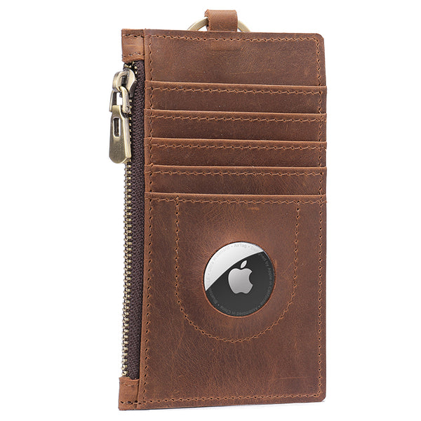 Full Grain Leather Long Wallet Leather Card Holder Wallet Vintage Leather Wallet For Mens