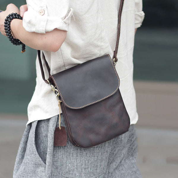 Leather Purse. Leather Crossbody bag. Leather clutch bag