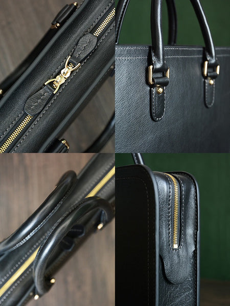 Custom Handmade Vegetable Tanned Italian Leather Pen Bag Pencil Case Pen  Pouch D052