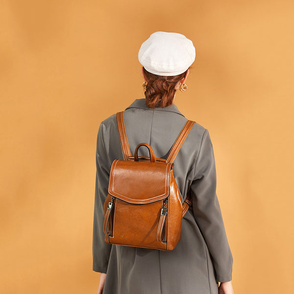 Leather Backpack Women Leather Backpack Purse Backpack 