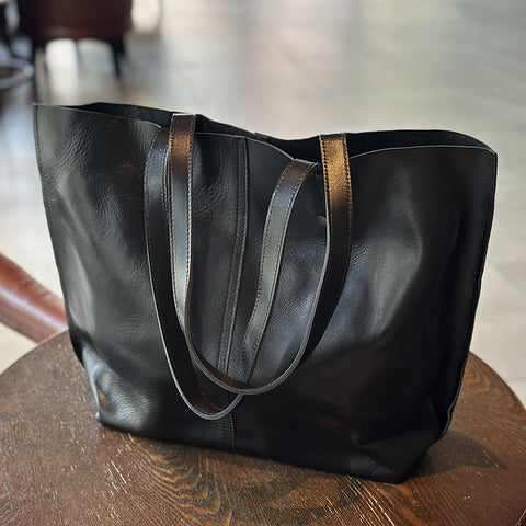 Large Leather Tote Bags for Women, Best Women's Work Tote, Large Leather Shoulder Bags for Ladies