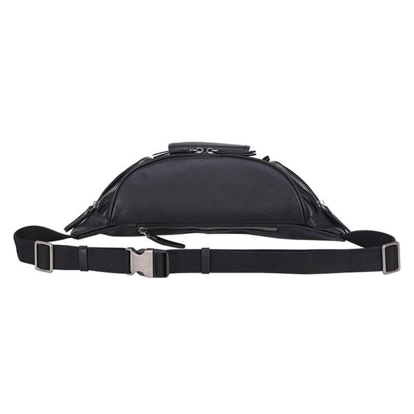 Full Grain Leather Crossbody Bag Retro Sling Bag Stylish  display picture 3