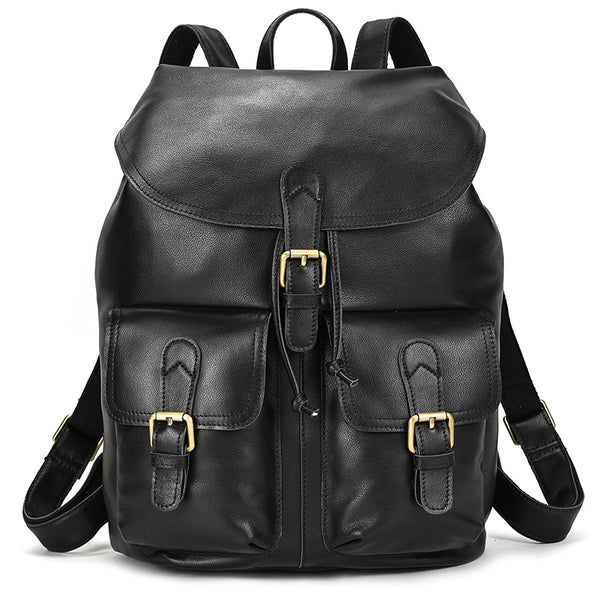 Mens Leather Backpack 15 Inch Leather Laptop Backpack Retro Travel Bac – RockCow Leather Studio Mens Leather Backpack 15 Inch Leather Laptop Backpack Retro Travel Bac – RockCow Leather Studio