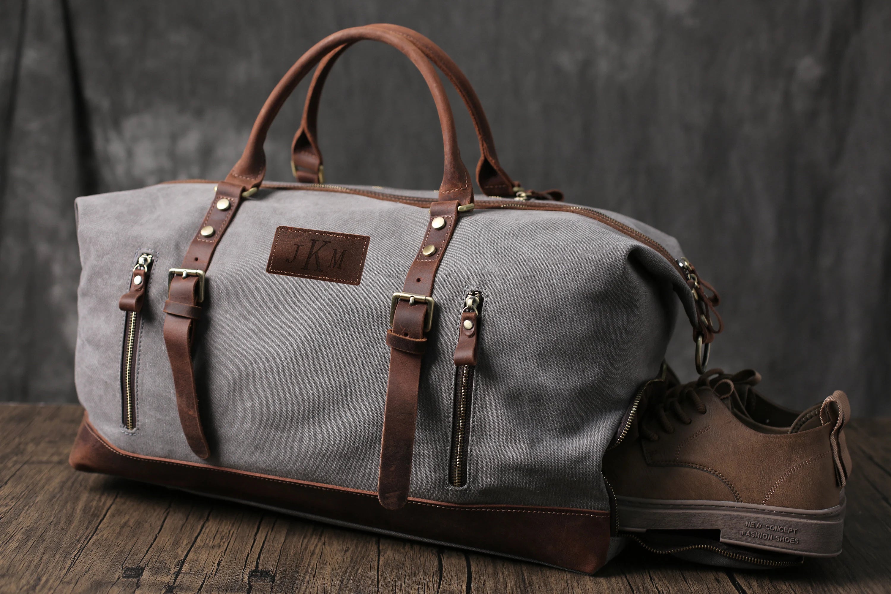 PersonalizedCanvasTravelDuffel