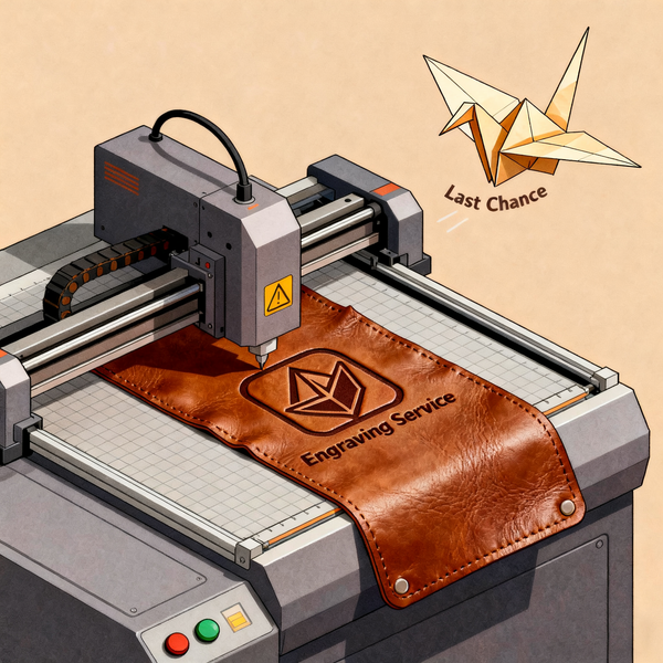 Engrave Logo / Initials / Name, Custom Logo, Personalized Laser Engraving Service