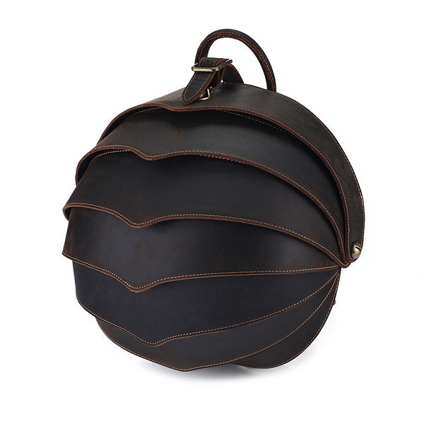 beetle backpack leather Unique Leather Backpack Handmade Vintage Leather Backpack Full Grain L – RockCow Leather Studio
