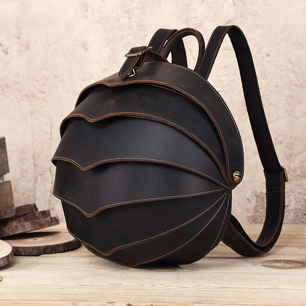 Unique Leather Backpack Handmade Vintage Leather Backpack Full Grain Leather Retro Beetle Rucksack Small Unique Leather Backpack Handmade Vintage Leather Backpack Full Grain Leather Retro Beetle Rucksack Small