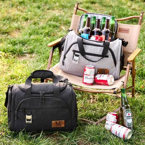 Personalized Carry On Cooler Bag, Groomsmen Gift, Gifts for Men, Custom Golf Beer Cooler, Insulated Lunch Cooler Bag