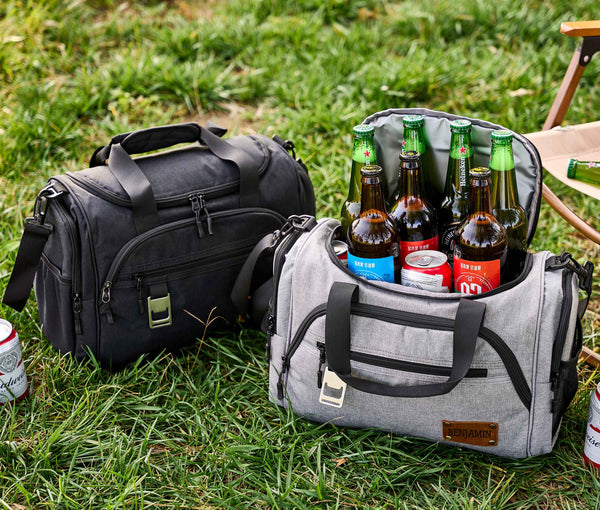 Personalized Carry On Cooler Bag, Groomsmen Gift, Gifts for Men, Custom Golf Beer Cooler, Insulated Lunch Cooler Bag