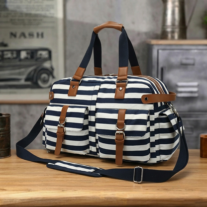 Canvas Travel Bag Mens Canvas Duffle Bag Waterproof Gym Bag Gift For Him