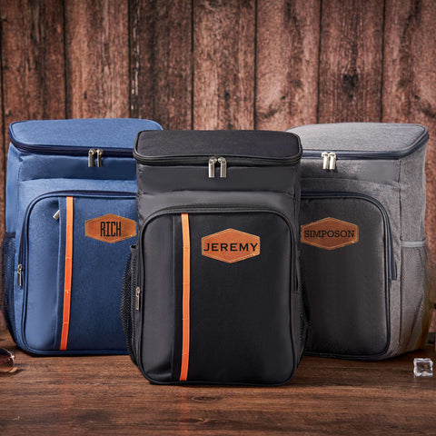 Personalized Groomsmen Cooler Backpack, Groomsmen Gift, Custom Lunch Cooler Backpack, Golf Beer Cooler
