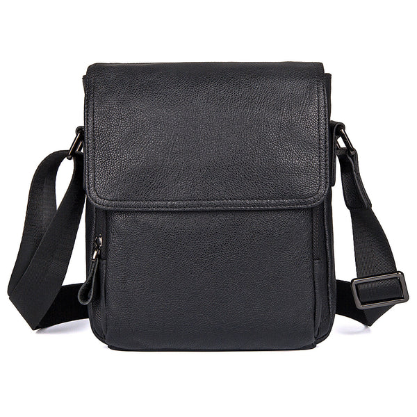 Messenger Bags For Men Leather Messenger Shoulder Bag 1033 - ROCKCOWLEATHERSTUDIO