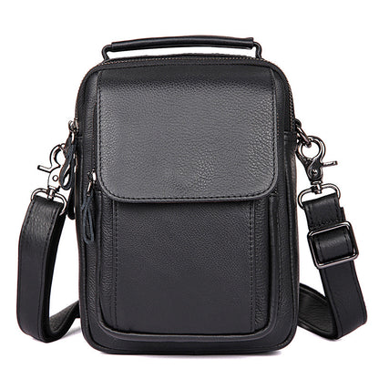 Business Bags For Men Leather Bags For Men Leather Messenger Shoulder Bag 1032 - ROCKCOWLEATHERSTUDIO
