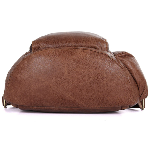 brown leather backpack target Full Grain Leather Backpacks, Mens Leather Backpack, Travel Backpack, – RockCow Leather Studio