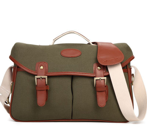 ROCKCOW Photographic Hunter Camera Bag Canvas Camera Bag DSLR Camera Bag 119 - ROCKCOWLEATHERSTUDIO