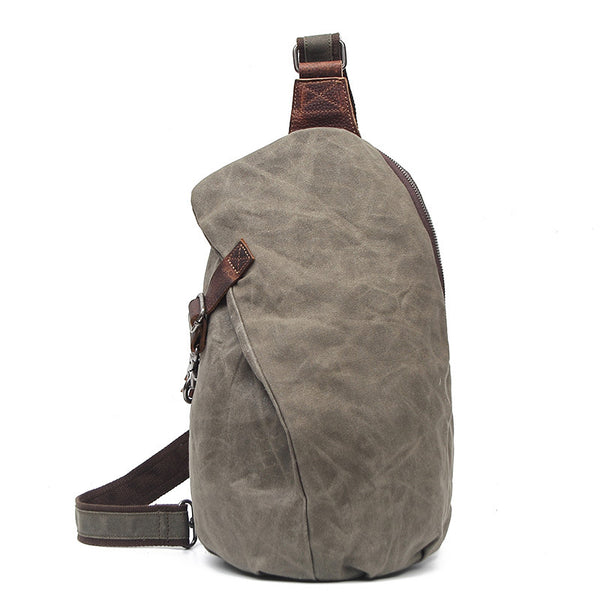 Men's Single Shoulder Bag Crossbody Bag Men's Casual Bag Canvas Messenger  Bags | eBay