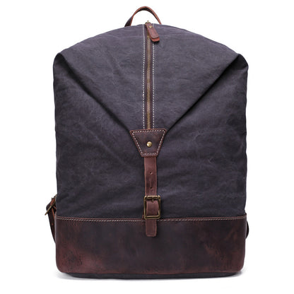 Vintage Canvas Backpack Rucksack Casual Daypacks Bookbags YD2108 - ROCKCOWLEATHERSTUDIO