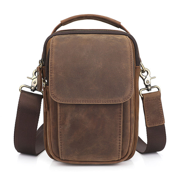 Business Bags For Men Leather Bags For Men Leather Messenger Shoulder ...