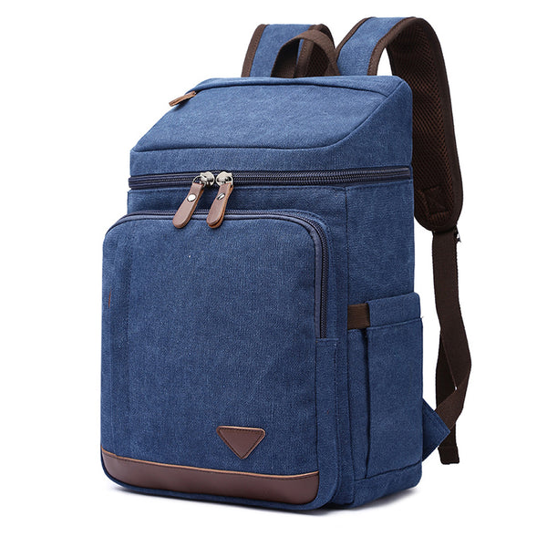 backpacks for men hiking and school mixi Travel Laptop Backpack, Lightweight Durable Bookbag Woman 15.6" Computer Bag, Water Resistant Outdoor With Multifunction Pockets, Black : Electronics The real color of the bag may differ from the pictures due to different light conditions when taking pictures and different screen setting Canvas Backpack Casual Canvas Travel