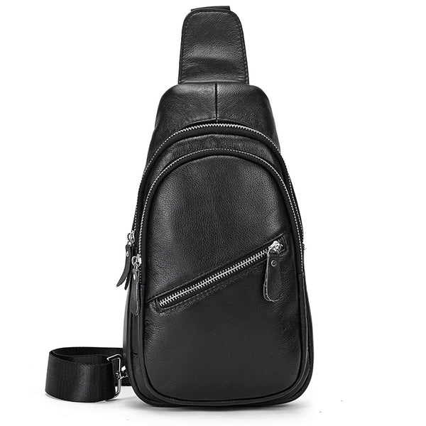 Black Small Chest Bag