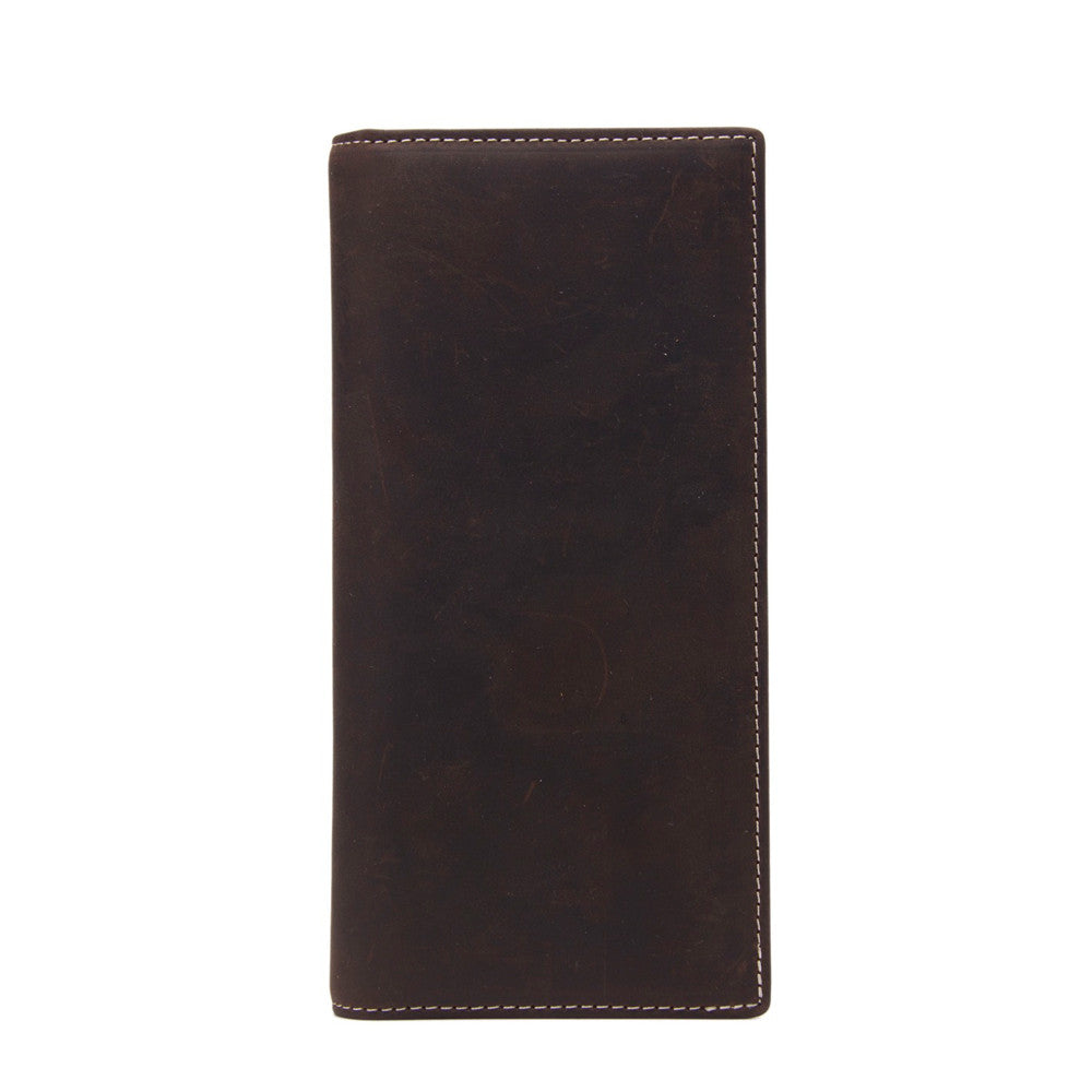 Fashion Mens Long Clutch Leather Wallet Bifold Pocket Card Holder Billfold  Purse | eBay