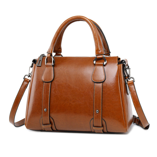 Handmade Top Grain Leather Women Shoulder Bags Stylish Ladies Leather Handbag Gifts For Her SX2833