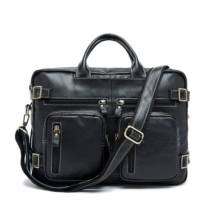 black leather convertible backpack men Backpack, Men's Shoulder Bag, Large Capacity Leath – RockCow Leather Studio Cowhide Leather *Size bags for girl 8 strand versus 4 Size:5 WT (9'5
