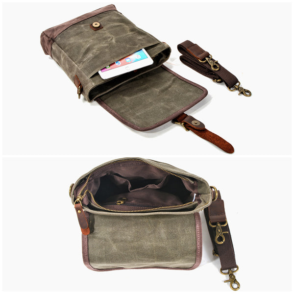 Canvas & Leather Bags for Men as Christmas Present