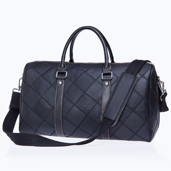 Handmade Top Grain Leather Travel Bag, Luggage Bag - ROCKCOWLEATHERSTUDIO