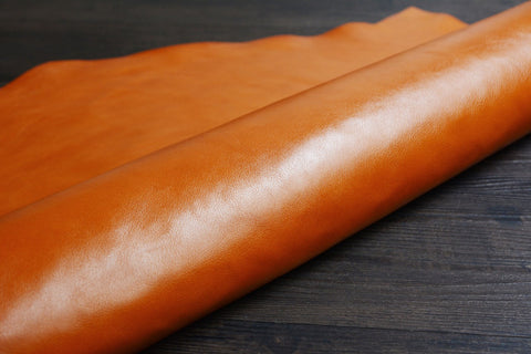 Italian Vegetable Tanned Full Grain Leather Color Options - ROCKCOWLEATHERSTUDIO