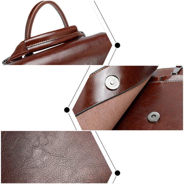 best leather backpack women& 39 Top Grain Leather Backpack For Women Female Leather Designer Backpack –  RockCow Leather Studio