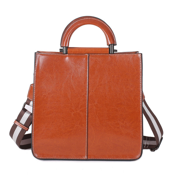Top Grain Leather Shoulder Bag Leather Handbag Handmade Leather Bag For Women Stylish Crossbody Bags Gift For Her