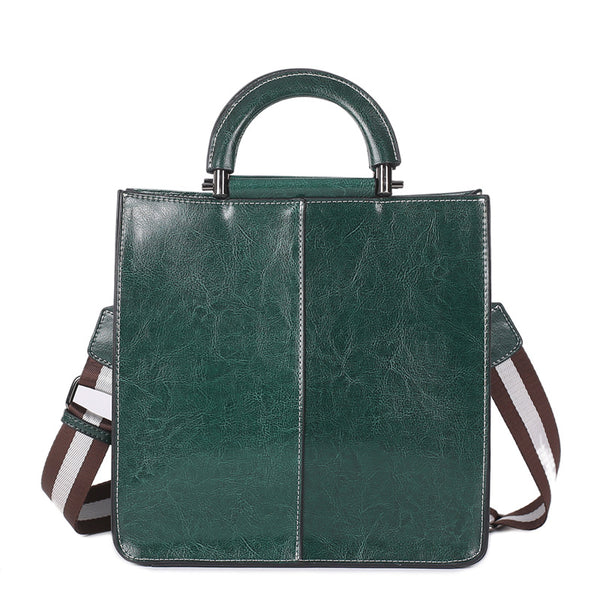 Top Grain Leather Shoulder Bag Leather Handbag Handmade Leather Bag For Women Stylish Crossbody Bags Gift For Her - ROCKCOWLEATHERSTUDIO