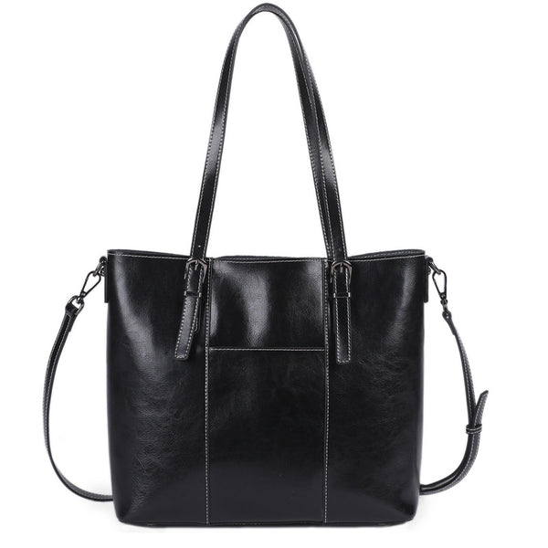 Grain Leather Top Handle Bag main image 0
