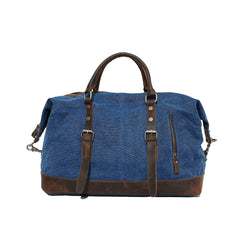 RockCow Canvas with Leather Duffle Bag, Travel Bags for Men ...