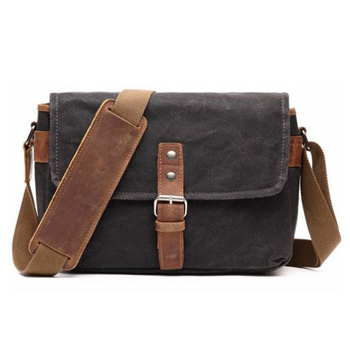 Waterproof Waxed Canvas Camera Bag, Small Camera Bag, Shoulder Bag