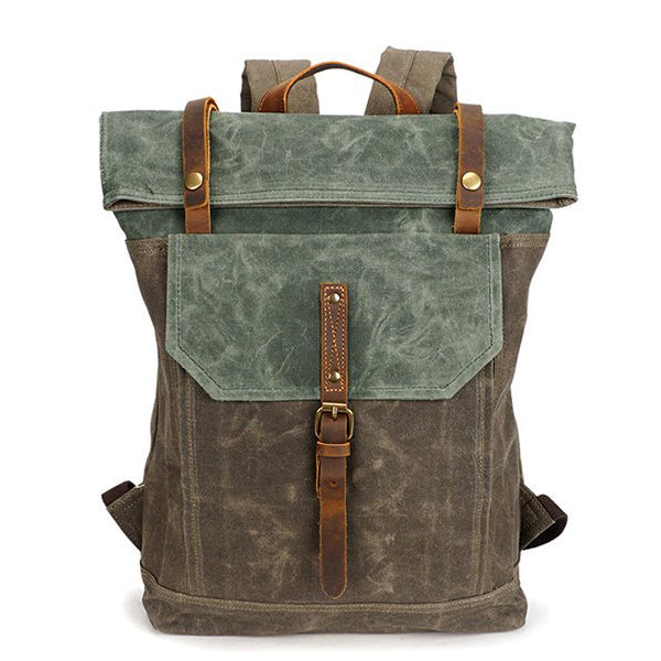 china canvas leather backpack manufacturers Vintage Hiking Daypacks Laptop Backpacks Unisex Casual Rucksack Olive Green Using circle hooks for Vintage Canvas Leather Backpack order_limit Copper Combos:400' Coldwater 55HA- Rod and Reel