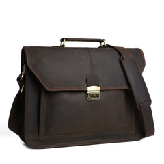 Vintage Moca Mens Leather Briefcase, Leather Messenger Bags ...