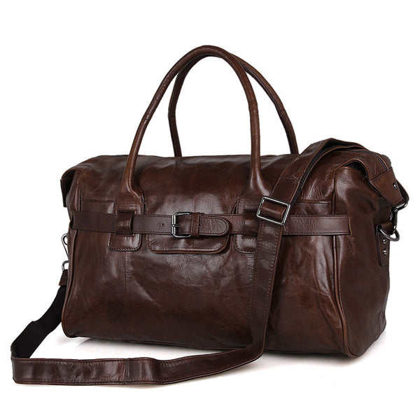 Handmade Leather Duffel Bag Luxury Duffle Bag Leather 