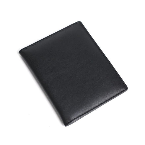 Personalized Initials Leather Passport Holder, Card Holder - Groomsmen Gifts - ROCKCOWLEATHERSTUDIO